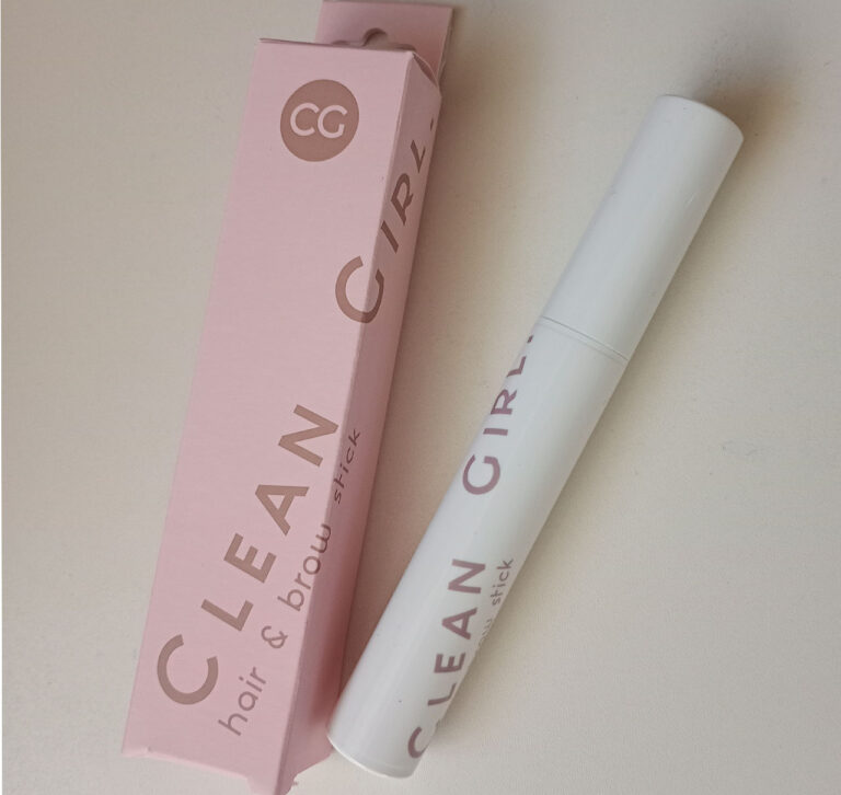 Opakowanie kosmetyku do brwi i włosów "Clean Girl".
