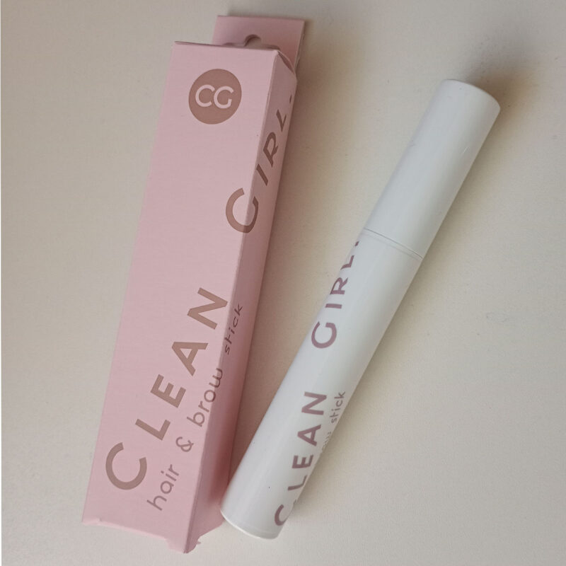 Opakowanie kosmetyku do brwi i włosów "Clean Girl".